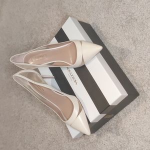 Aquazzura Savoy Pump 85 Cream 38.5